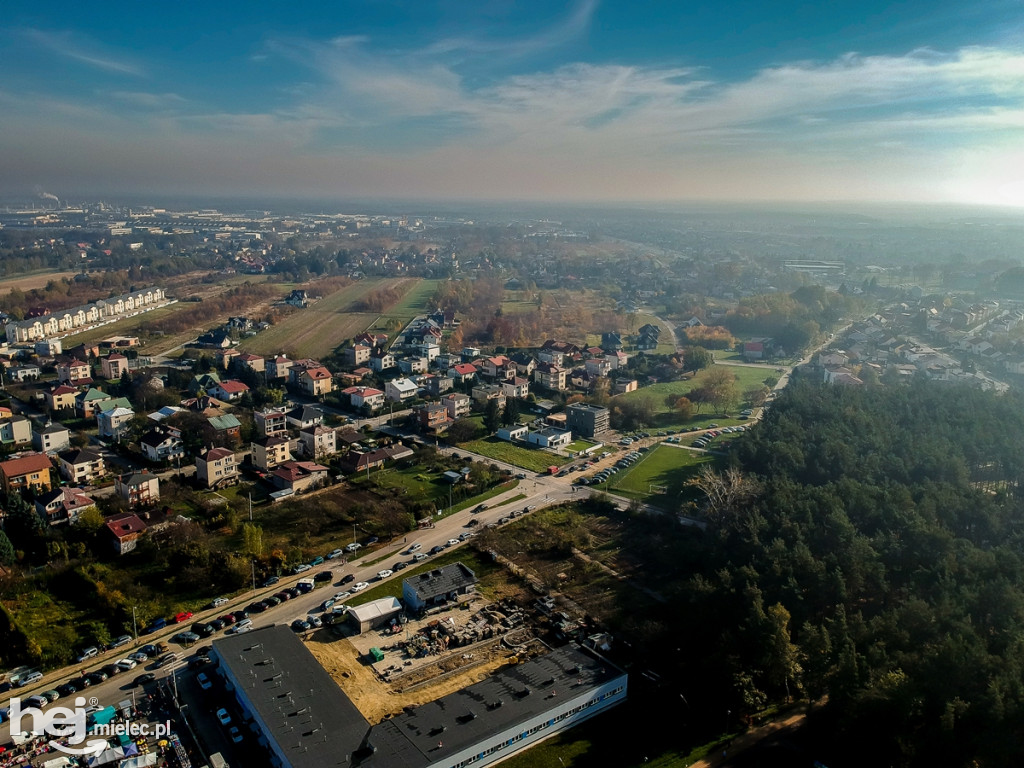 Chmura zanieszczyczeń nad Mielcem? [DRON]