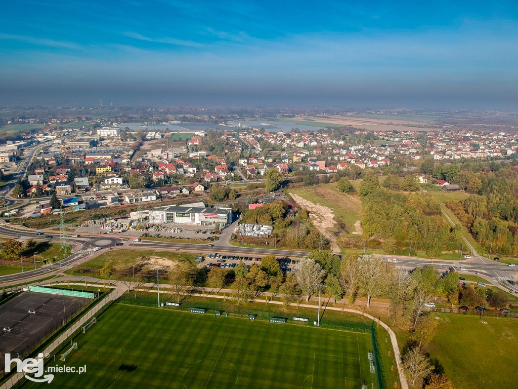 Chmura zanieszczyczeń nad Mielcem? [DRON]