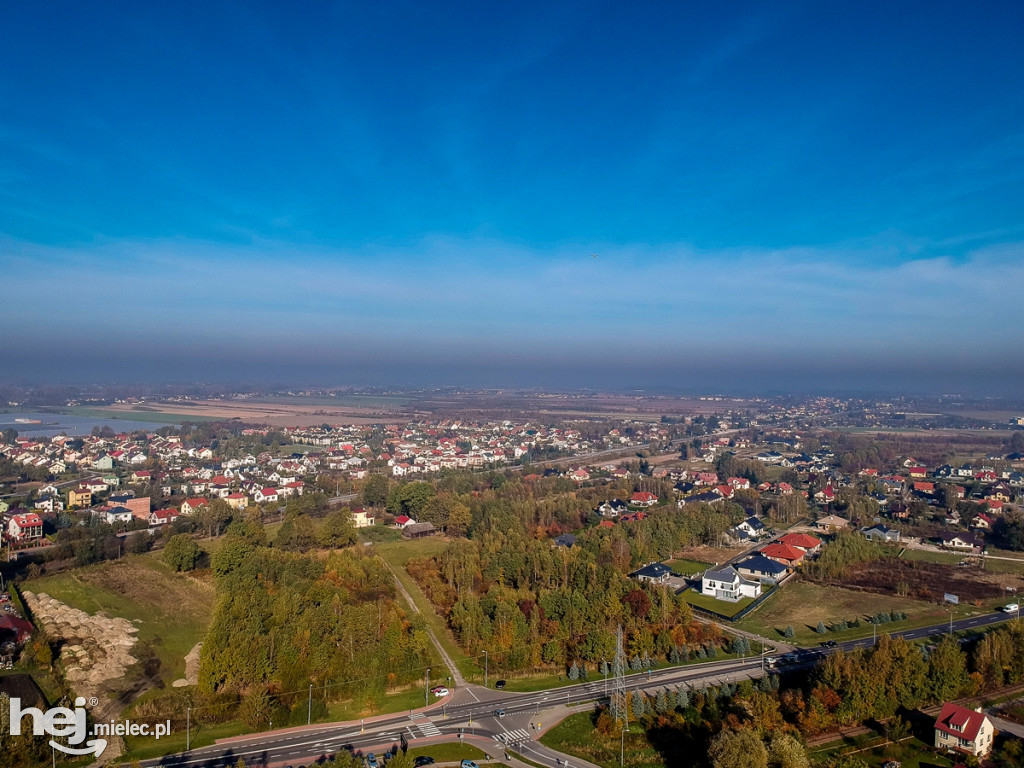 Chmura zanieszczyczeń nad Mielcem? [DRON]