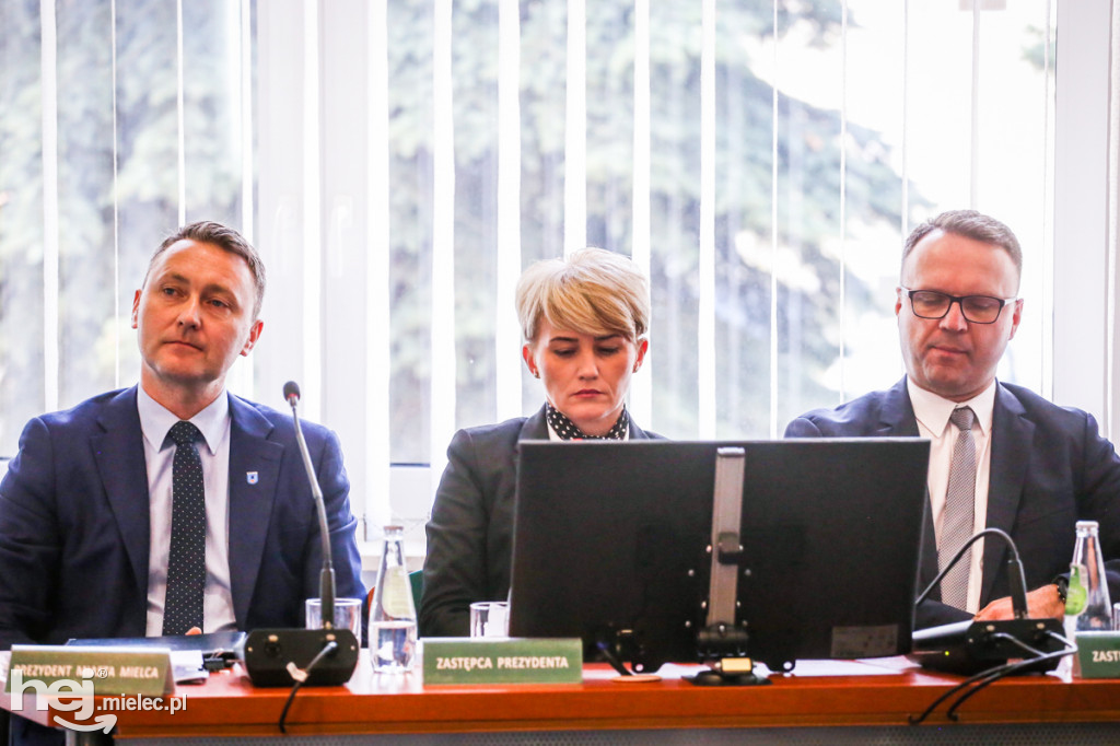 Sesja Rady Miejskiej w Mielcu - 30 października 2019