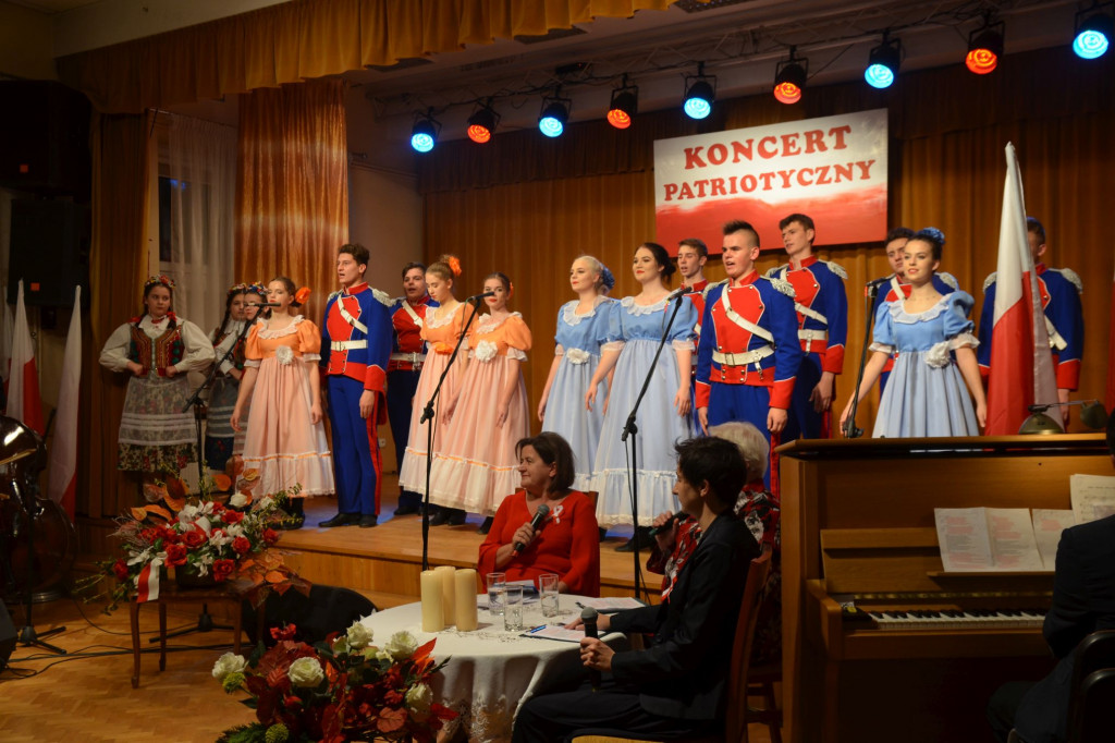 Patriotyczny koncert w Chorzelowie