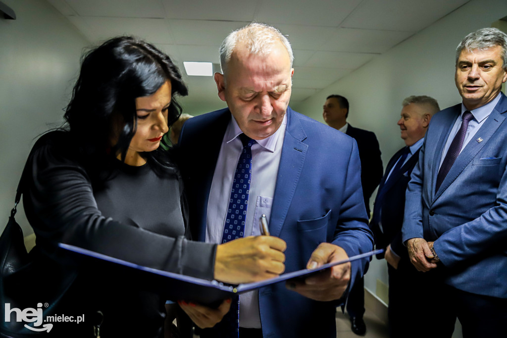 Przekazanie USG dla mieleckiego szpitala
