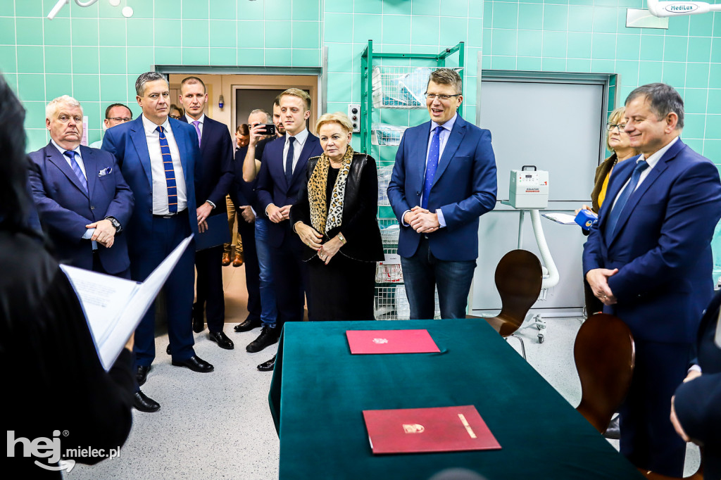 Przekazanie USG dla mieleckiego szpitala