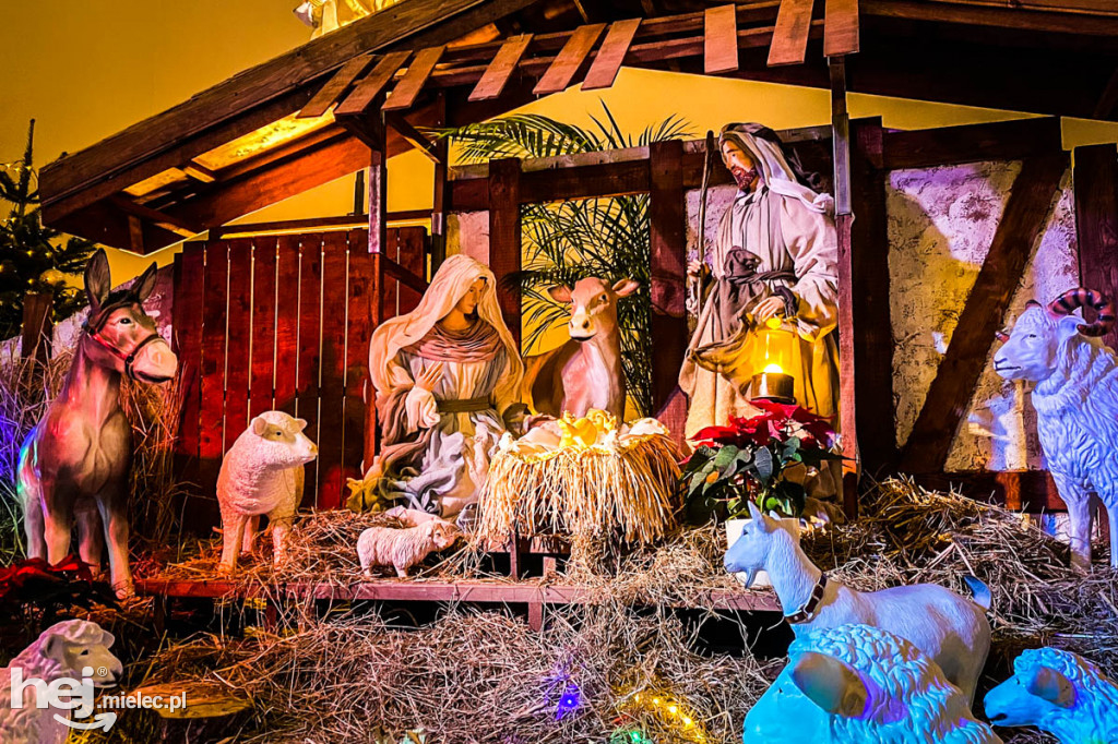 Żłóbki w mieleckich parafiach. Boże Narodzenie 2019