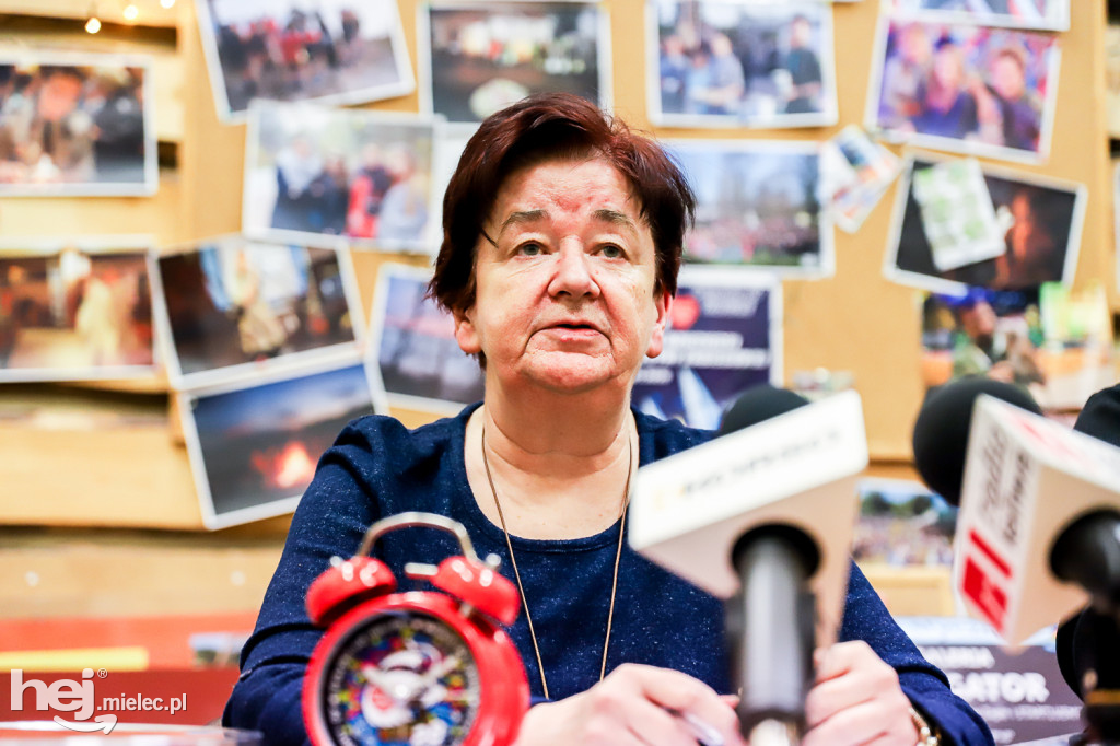 Konferencja prasowa przed 28. Finałem WOŚP Mielec 2020