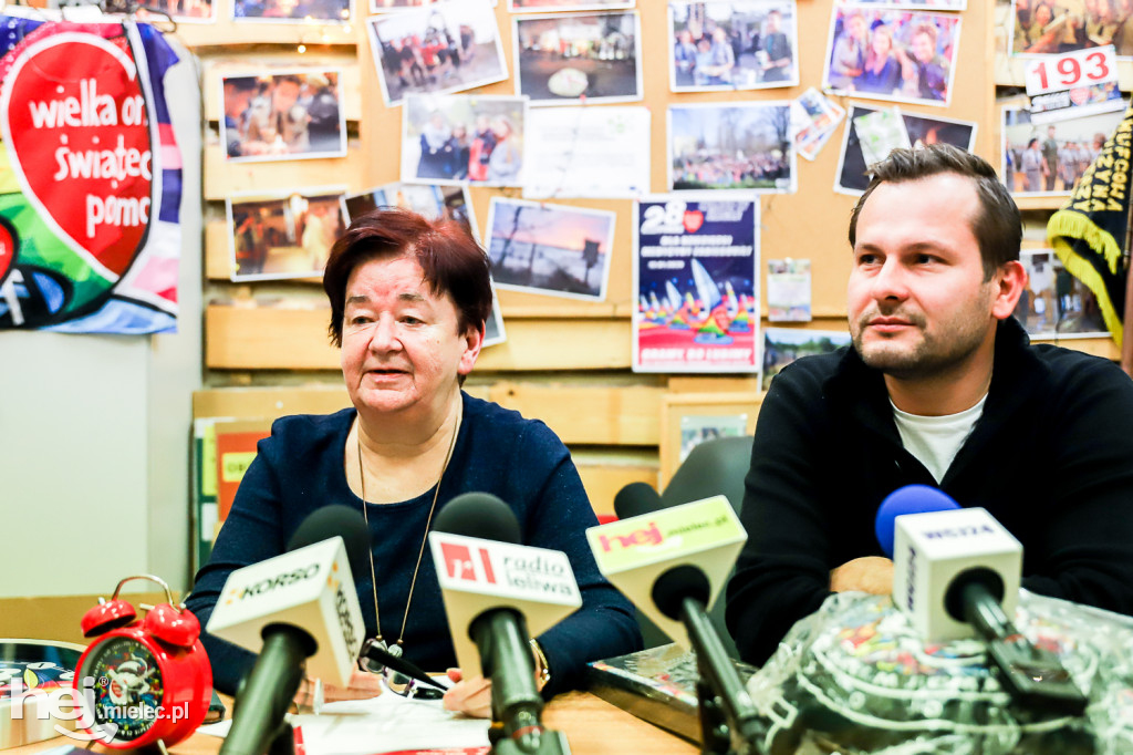 Konferencja prasowa przed 28. Finałem WOŚP Mielec 2020
