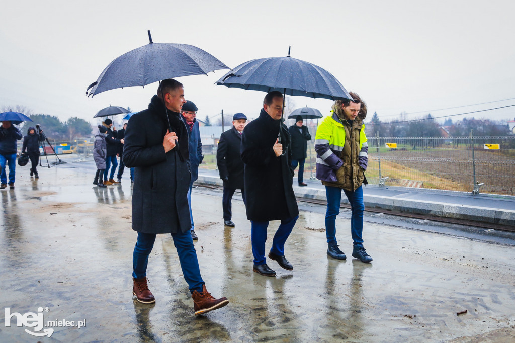 Postępy prac na moście na Wisłoce