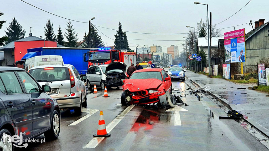 Kolizja na ul. Sienkiewicza