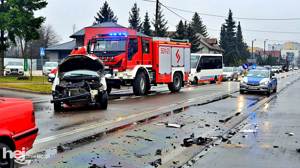 Kolizja na ul. Sienkiewicza