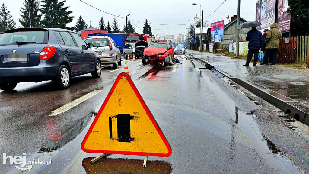 Kolizja na ul. Sienkiewicza