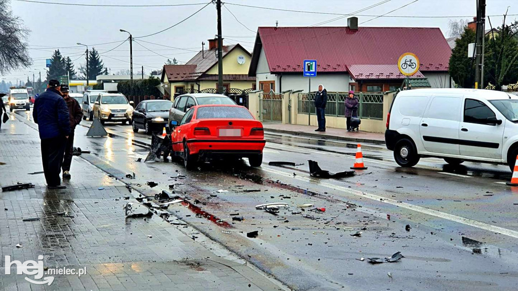 Kolizja na ul. Sienkiewicza