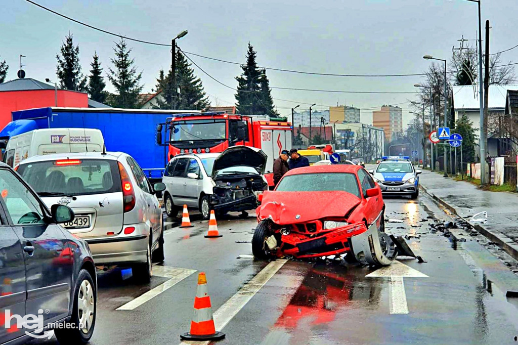 Kolizja na ul. Sienkiewicza