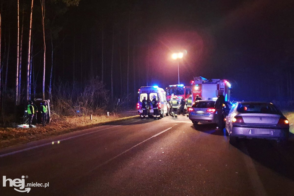 Wypadek na drodze Mielec - Przyłęk