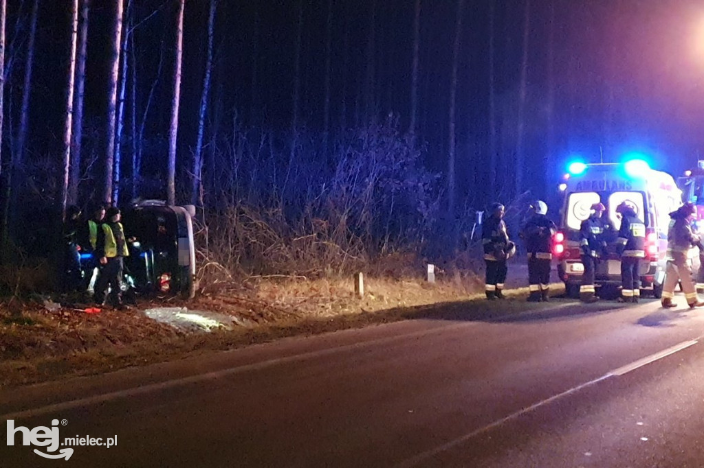 Wypadek na drodze Mielec - Przyłęk