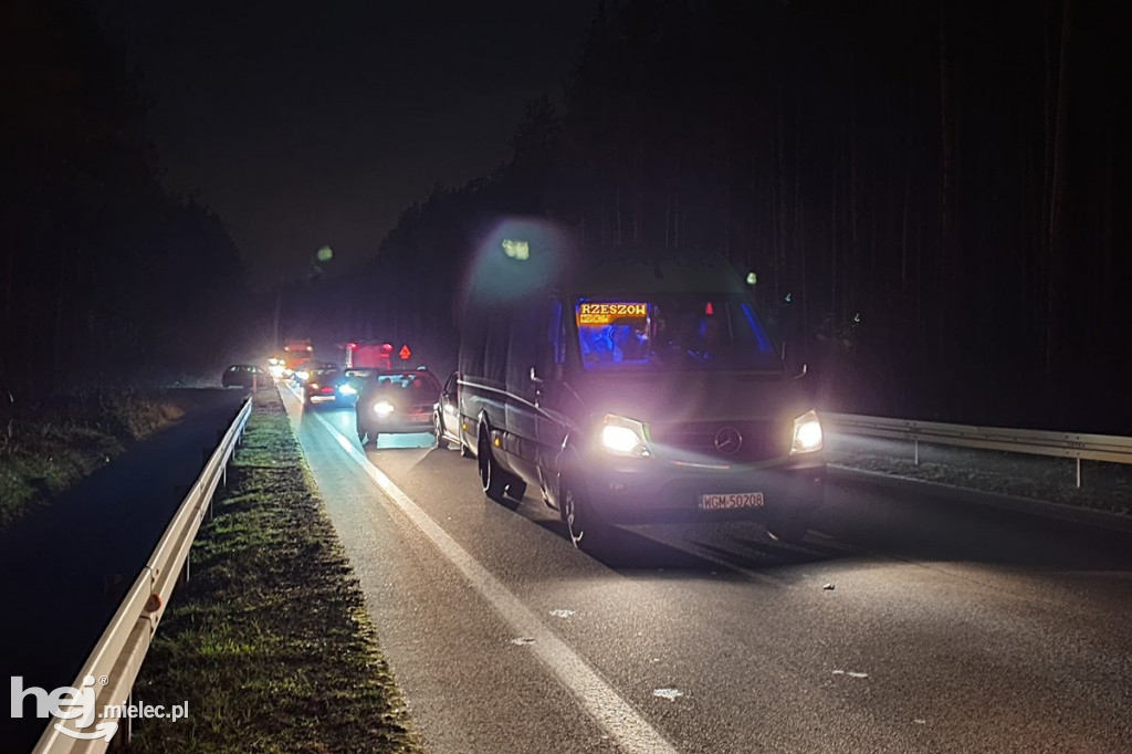 Wypadek na drodze Mielec - Przyłęk