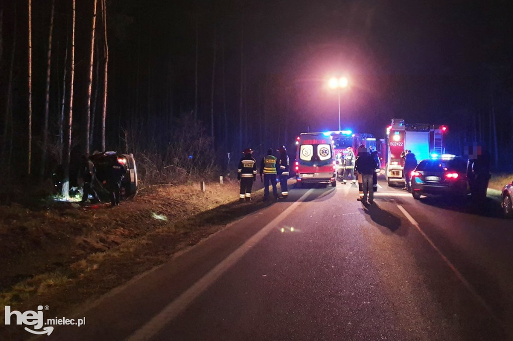 Wypadek na drodze Mielec - Przyłęk