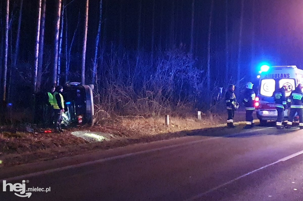 Wypadek na drodze Mielec - Przyłęk