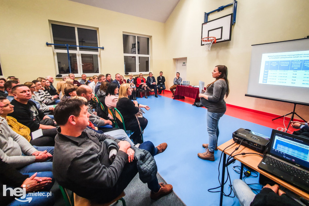 Spotkanie ws. przyszłości szkół w gm. Wadowice Górne