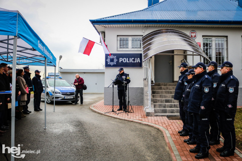 Otwarcie Posterunku Policji w Wadowicach Górnych