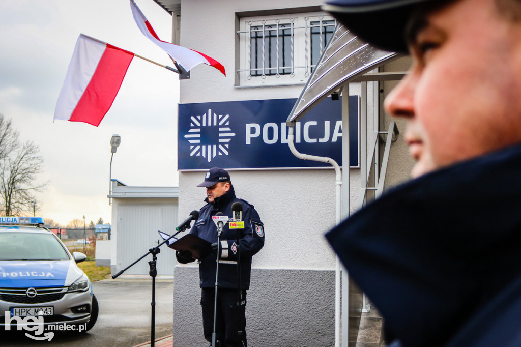 Otwarcie Posterunku Policji w Wadowicach Górnych