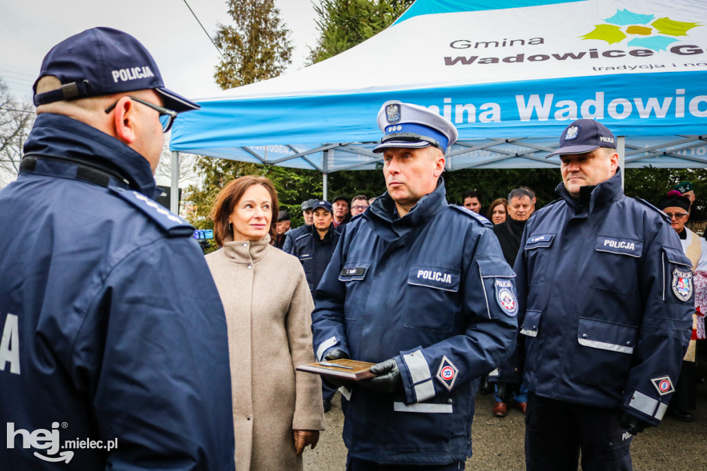 Otwarcie Posterunku Policji w Wadowicach Górnych