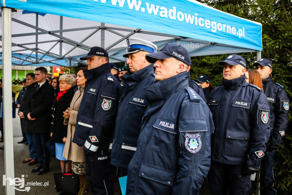 Otwarcie Posterunku Policji w Wadowicach Górnych