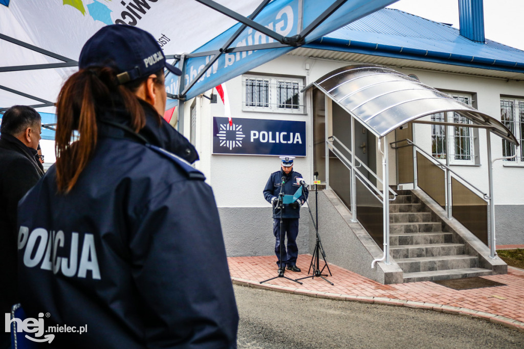 Otwarcie Posterunku Policji w Wadowicach Górnych