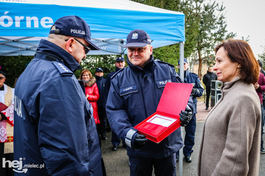 Otwarcie Posterunku Policji w Wadowicach Górnych