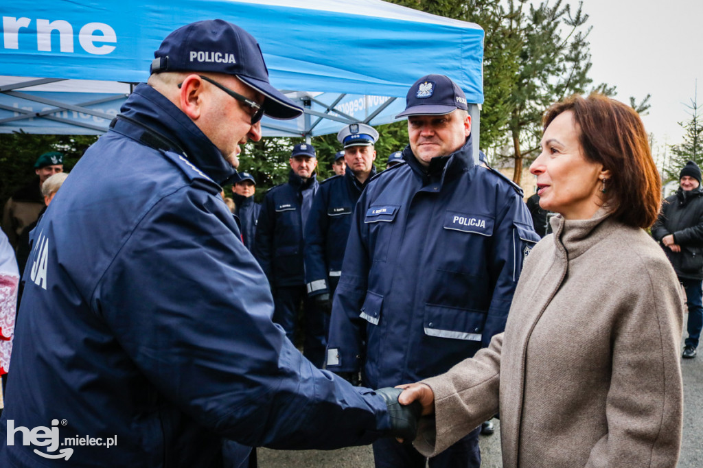 Otwarcie Posterunku Policji w Wadowicach Górnych