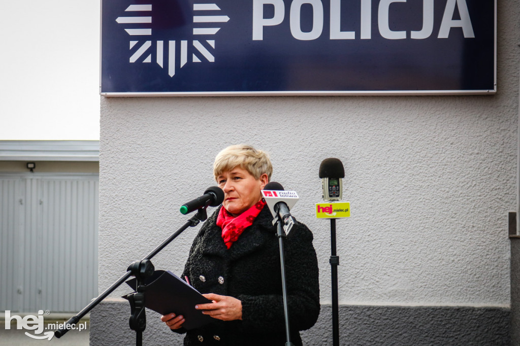 Otwarcie Posterunku Policji w Wadowicach Górnych