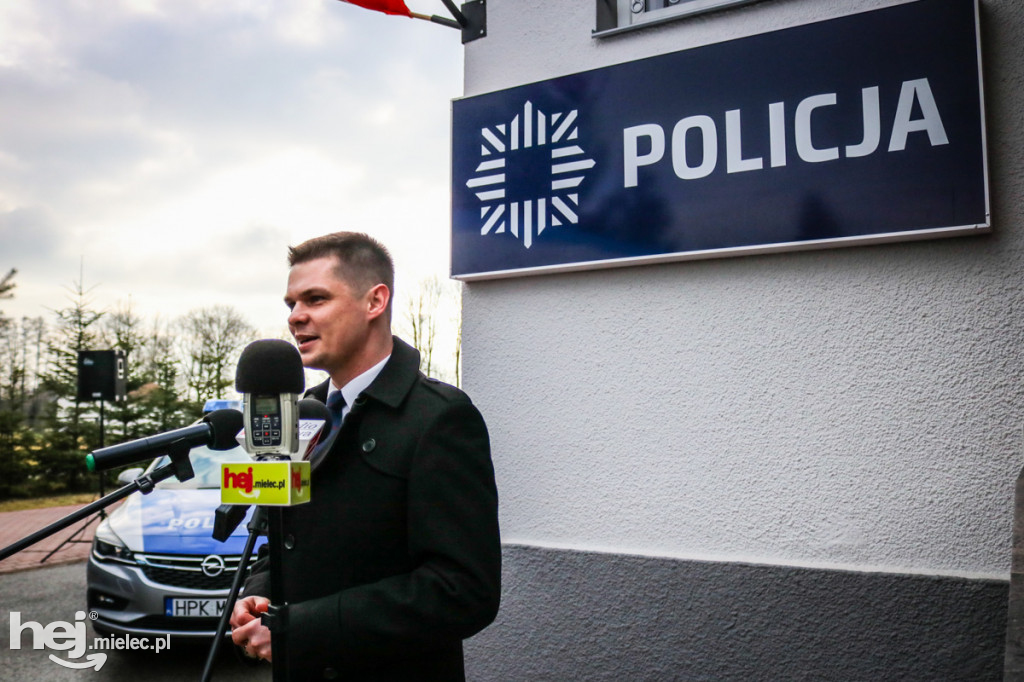 Otwarcie Posterunku Policji w Wadowicach Górnych