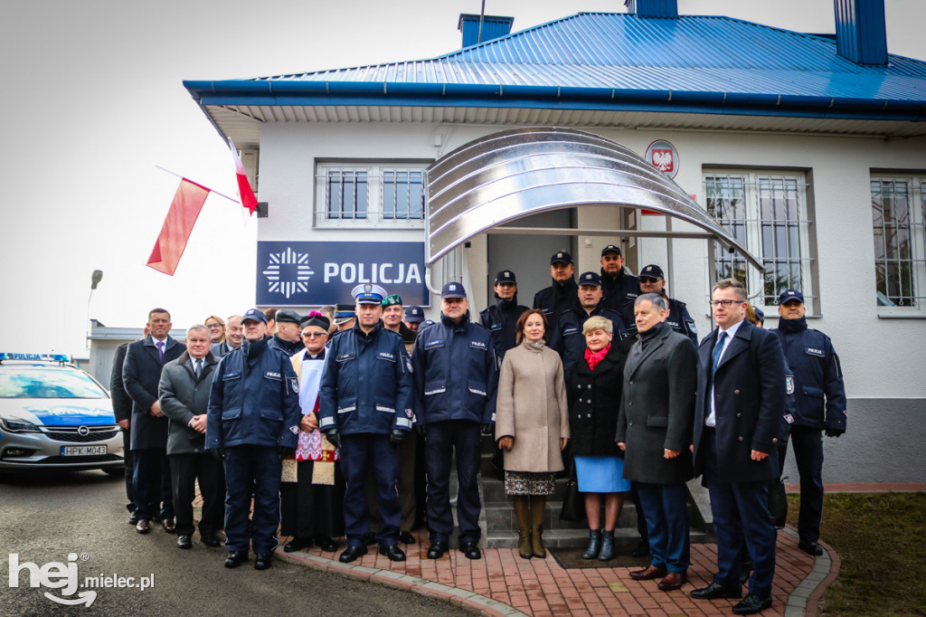 Otwarcie Posterunku Policji w Wadowicach Górnych