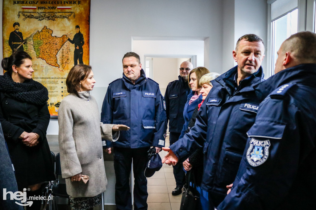 Otwarcie Posterunku Policji w Wadowicach Górnych