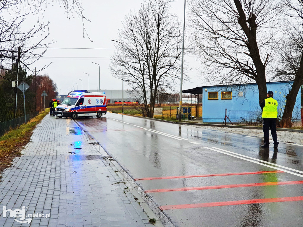 Czołowe zderzenie na Osiedlu Mościska