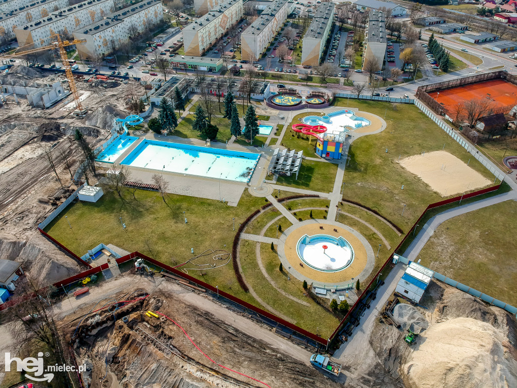 Budowa hali sportowej - 7 marca