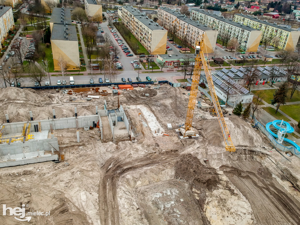 Budowa hali sportowej - 7 marca