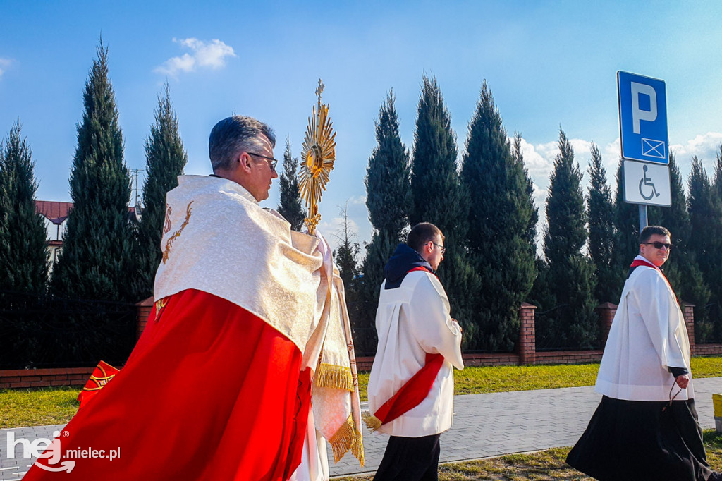 Koronawirus: procesja eucharystyczna na Smoczce