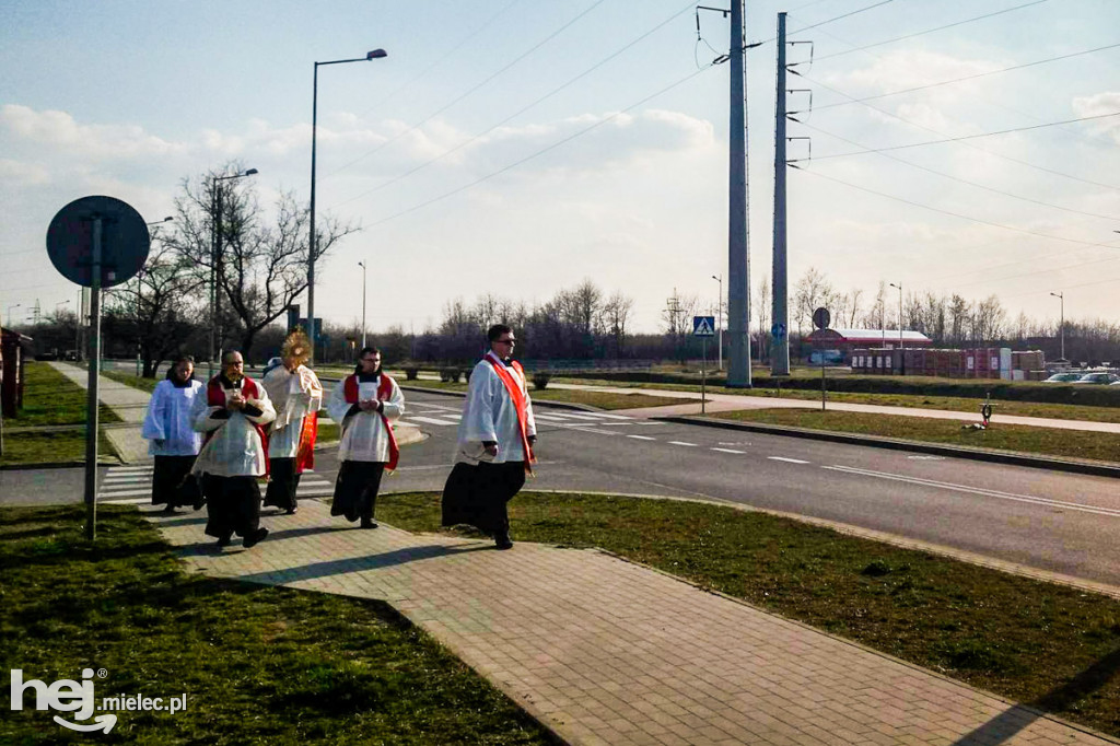 Koronawirus: procesja eucharystyczna na Smoczce