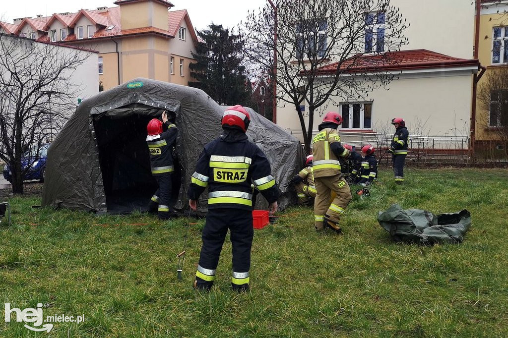 Podkarpaccy strażacy w walce z koronawirusem