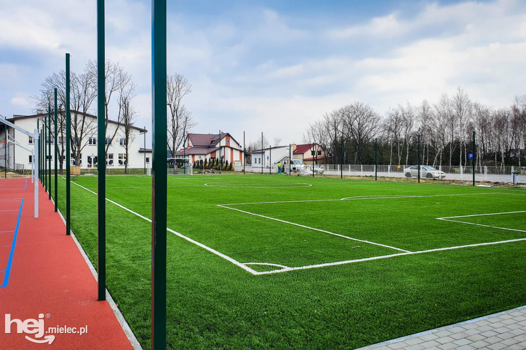 Nowe boiska koło Mielca. Prace finiszują