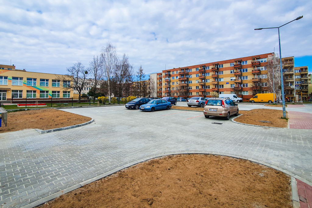 Nowy parking przy Botanicznej już gotowy