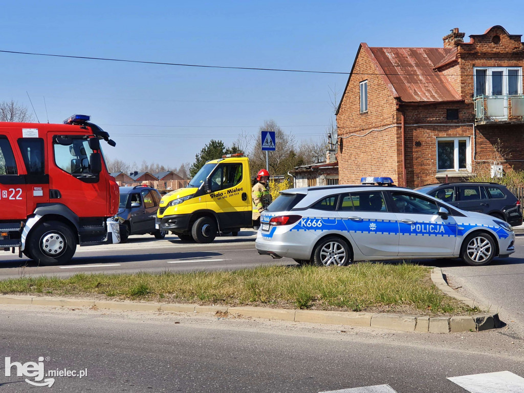 Kolizja na ul. Sienkiewicza - 7 kwietnia