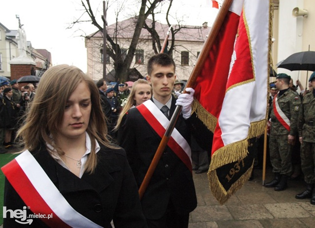 Mielec po katastrofie smoleńskiej w kwietniu 2010 roku