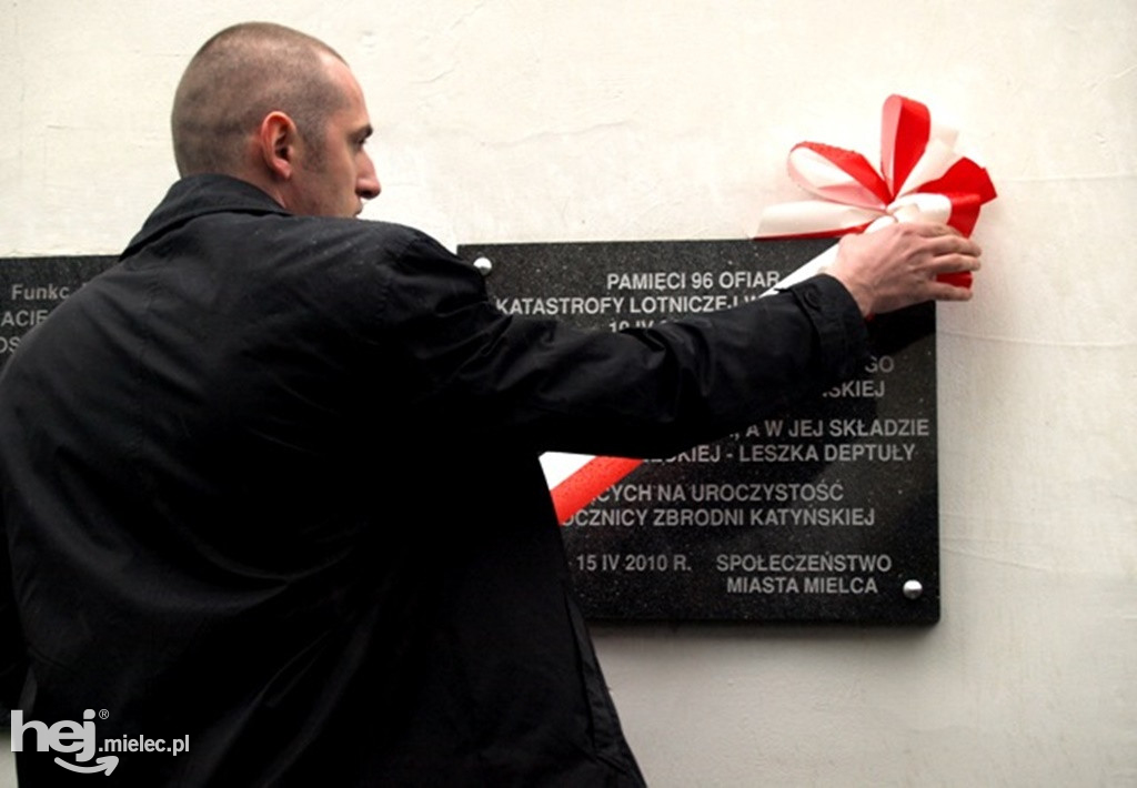 Mielec po katastrofie smoleńskiej w kwietniu 2010 roku