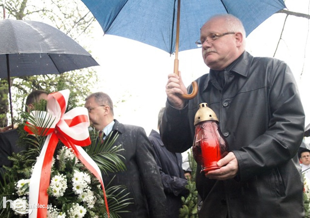 Mielec po katastrofie smoleńskiej w kwietniu 2010 roku