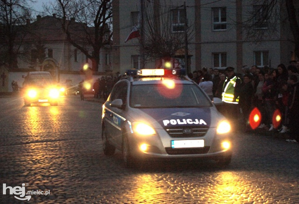 Mielec po katastrofie smoleńskiej w kwietniu 2010 roku