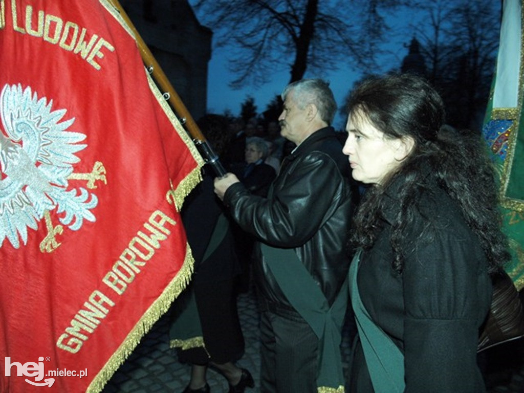 Mielec po katastrofie smoleńskiej w kwietniu 2010 roku