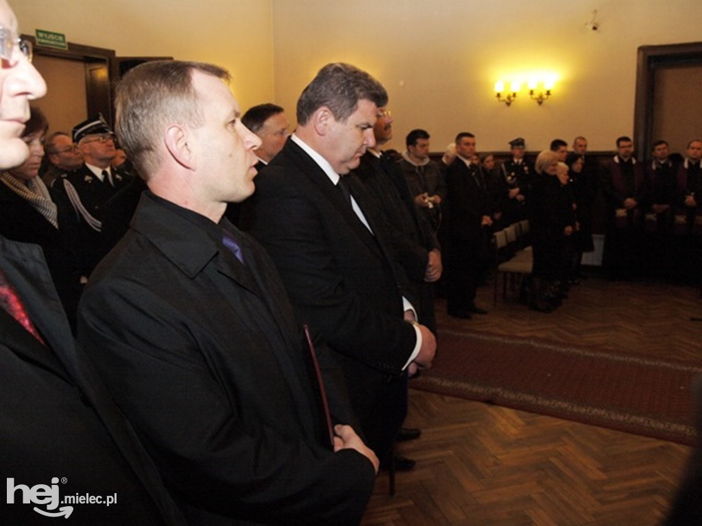 Mielec po katastrofie smoleńskiej w kwietniu 2010 roku