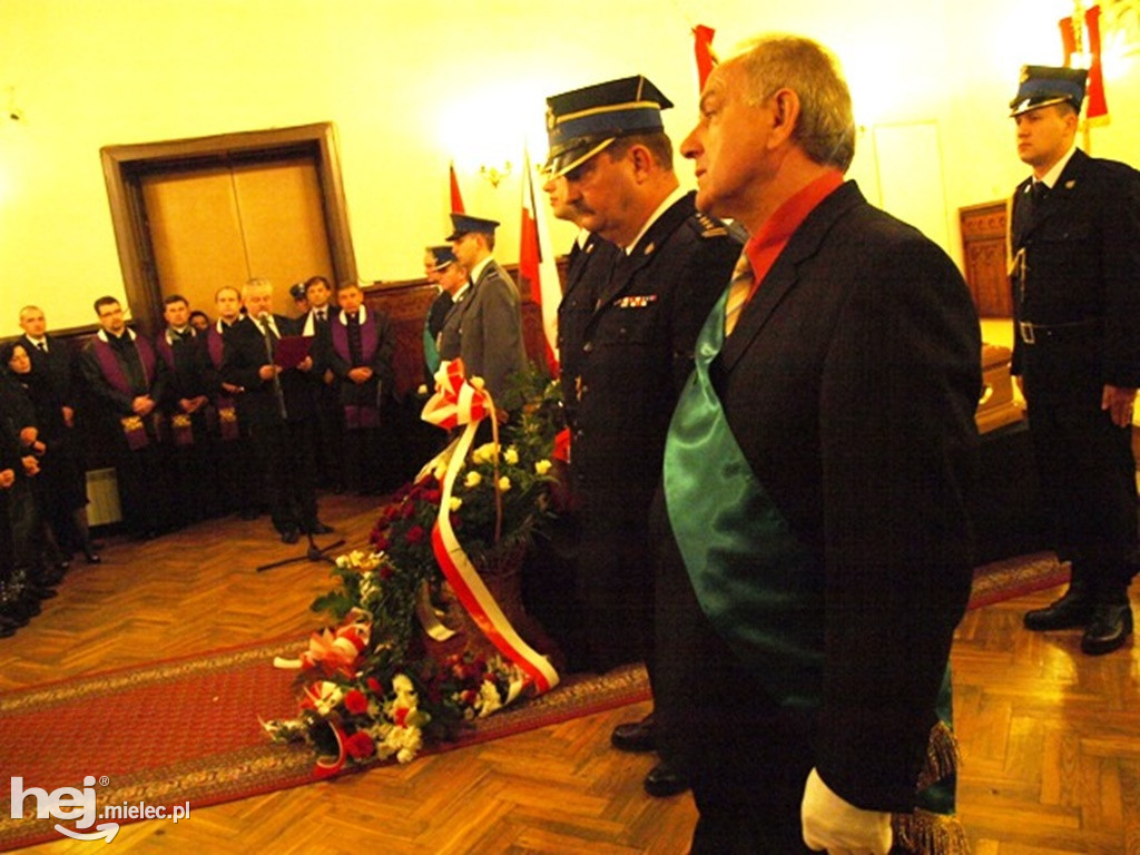 Mielec po katastrofie smoleńskiej w kwietniu 2010 roku