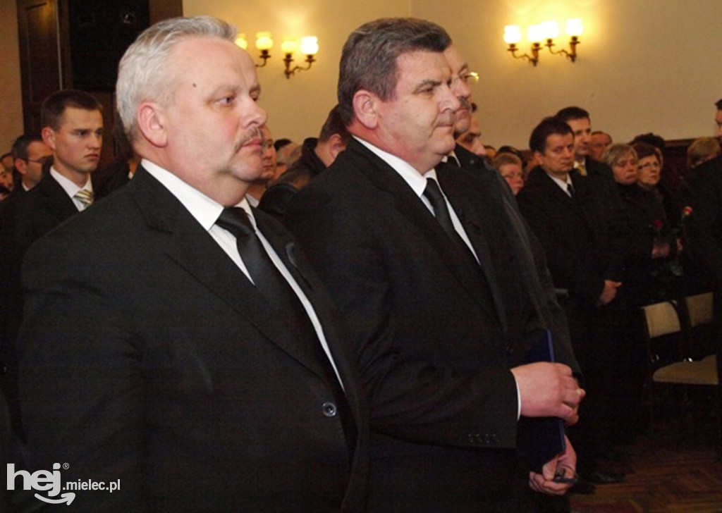 Mielec po katastrofie smoleńskiej w kwietniu 2010 roku